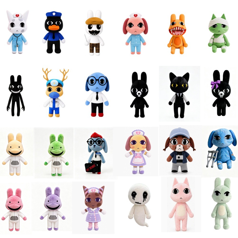 Dog Toys - Animal Hospital Plush Toy Horror Game