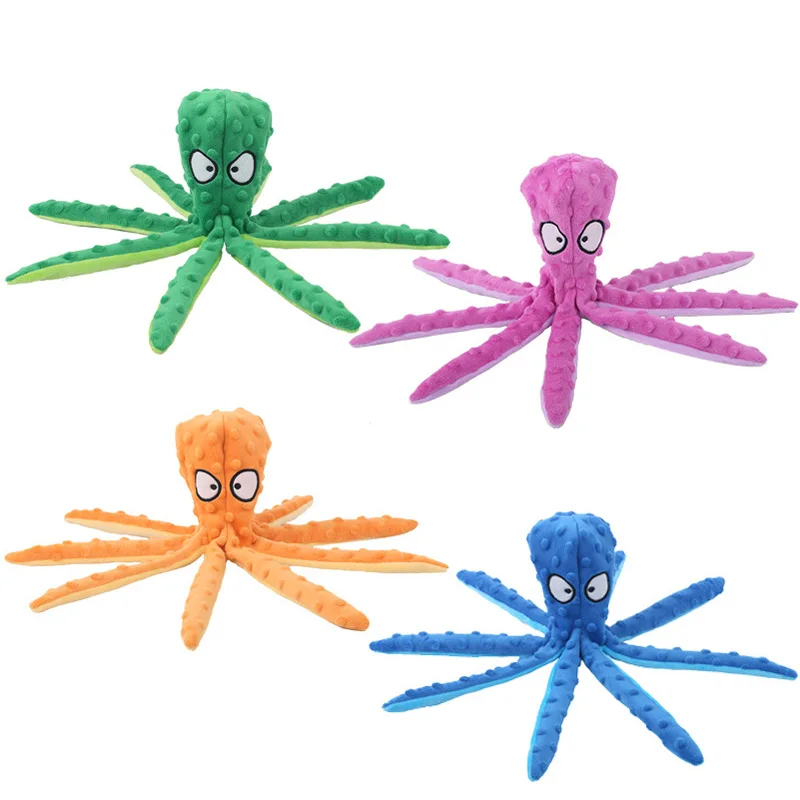 Pet Plush Toy Octopus Dog Inte - Indestructible Dog Chew Toy ulasan dan harga