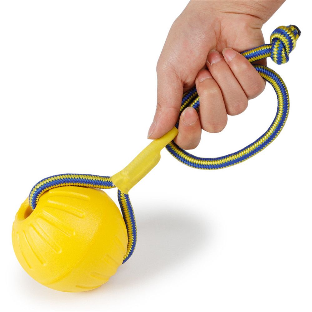 7cm/9cm Yellow Indestructible  - Suction Cup Dog Tug Toy ulasan dan harga
