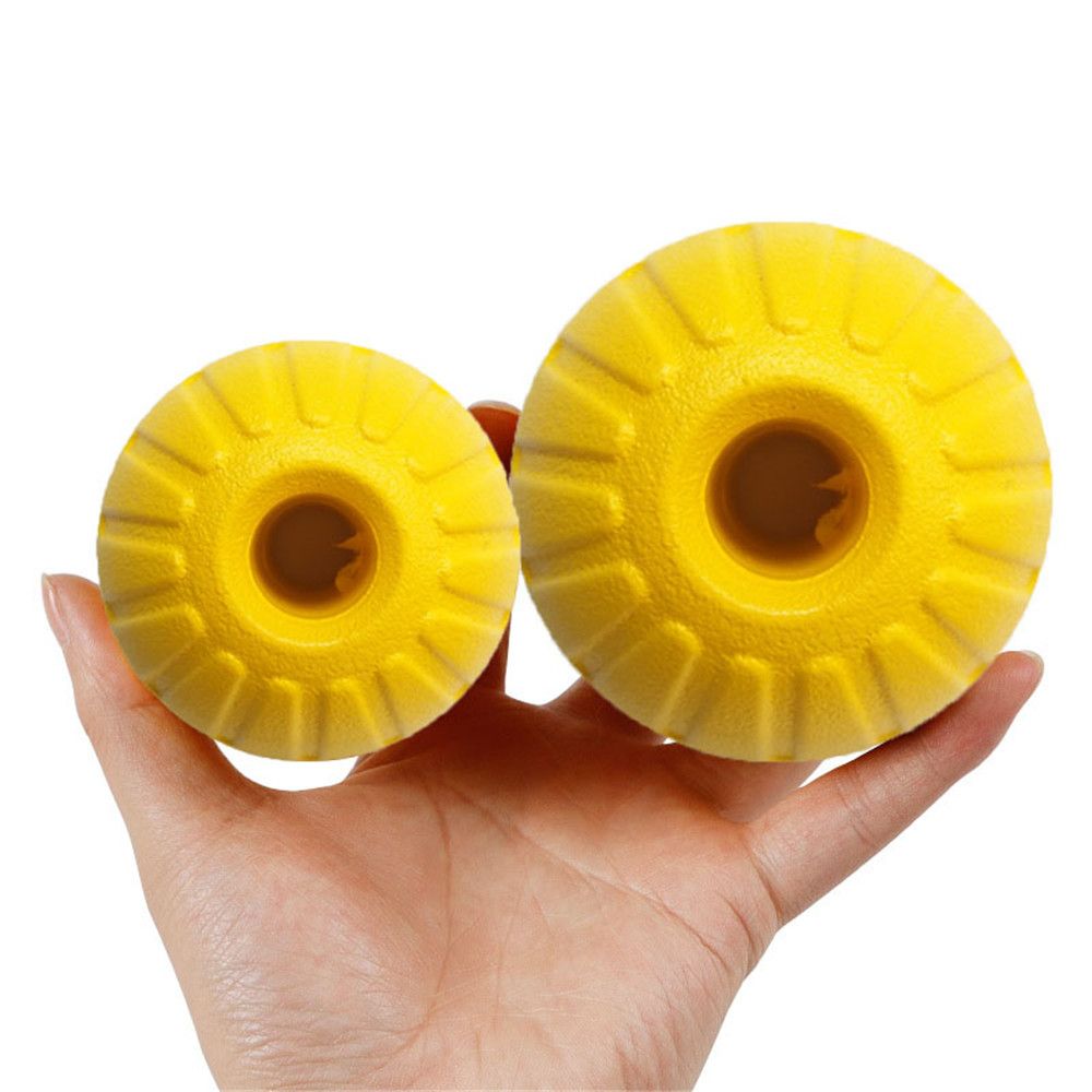 7cm/9cm Yellow Indestructible  - Suction Cup Dog Tug Toy ulasan dan harga
