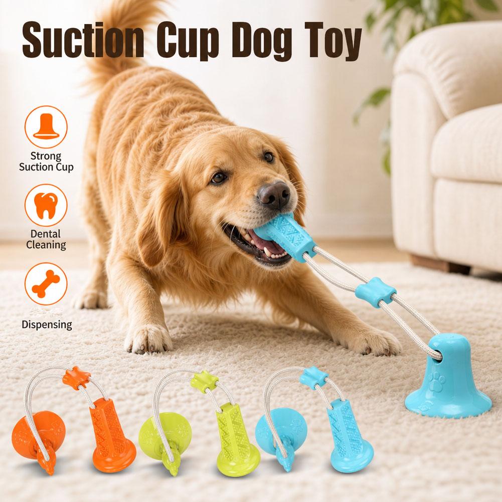 Suction Cup Dog Chew Toy Inter - Suction Cup Dog Tug Toy ulasan dan harga