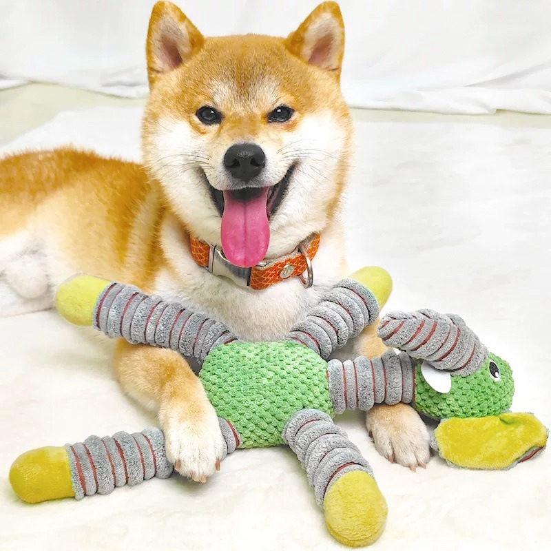 Animals Shape Pet Soft Plush C - Indestructible Dog Chew Toy ulasan dan harga