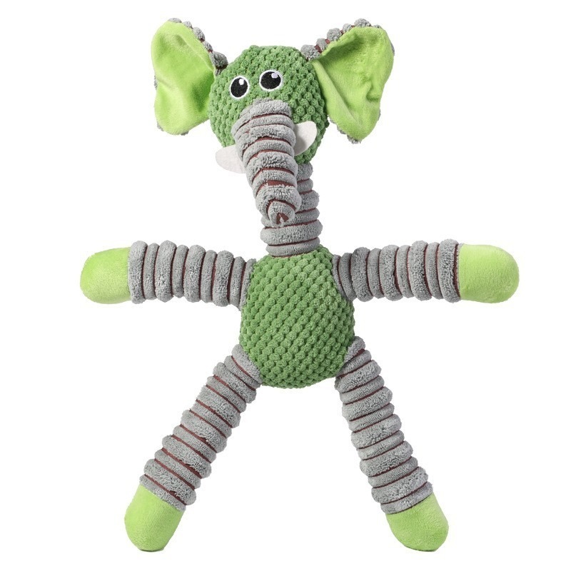 Animals Shape Pet Soft Plush C - Indestructible Dog Chew Toy ulasan dan harga