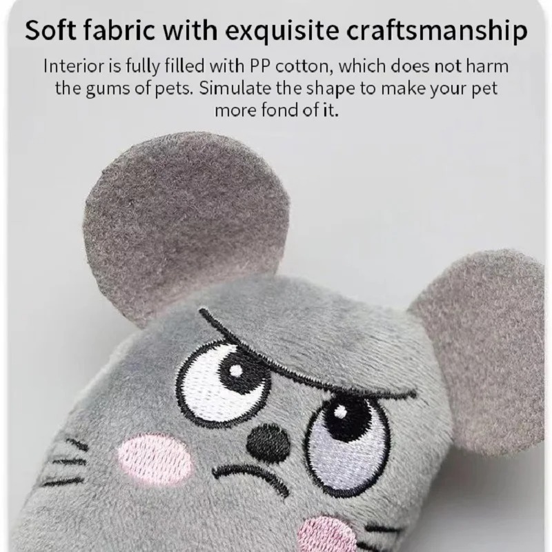 Cute Cat Toys Funny Interactiv - Catnip Interactive Plush Mouse ulasan dan harga