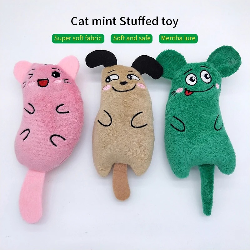 Cute Cat Toys Funny Interactiv - Catnip Interactive Plush Mouse ulasan dan harga
