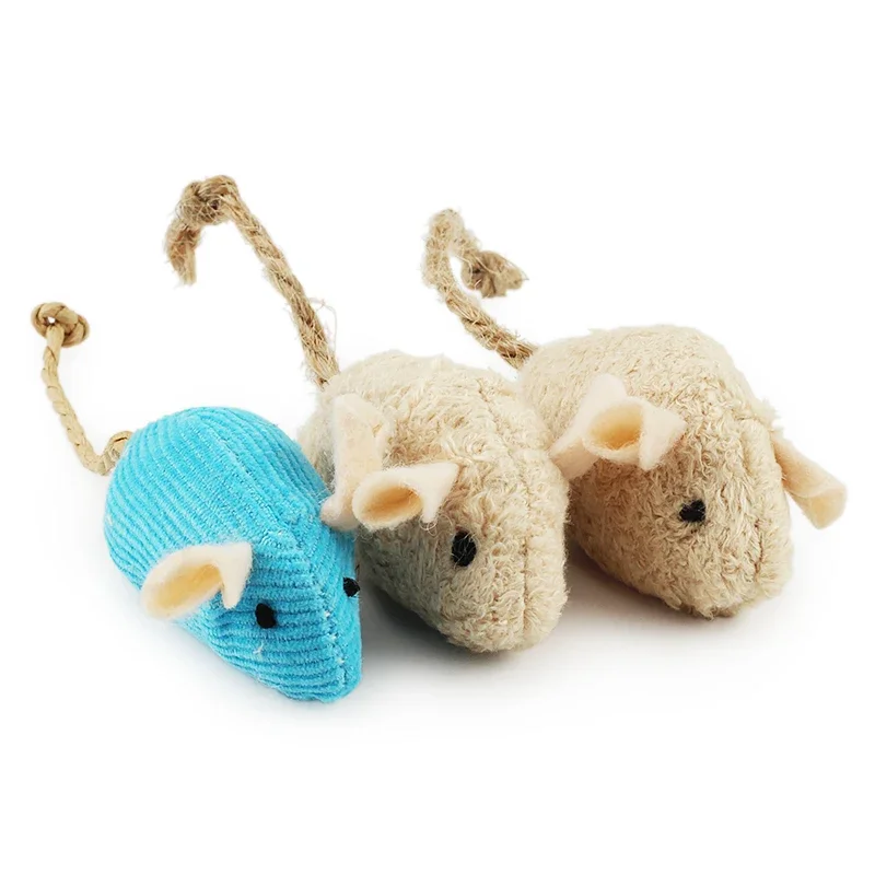 5-200Pcs Pet Toy Interactive P - Catnip Interactive Plush Mouse ulasan dan harga
