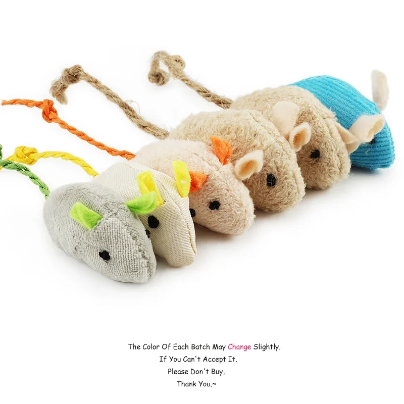 5-200Pcs Pet Toy Interactive P - Catnip Interactive Plush Mouse ulasan dan harga