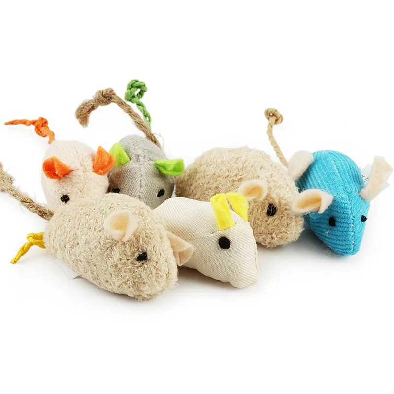 5-200Pcs Pet Toy Interactive P - Catnip Interactive Plush Mouse ulasan dan harga