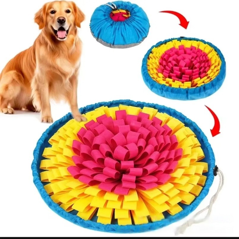 New Pet Sniffing Pad Flower-sh - Snuffle Mat For Dogs ulasan dan harga