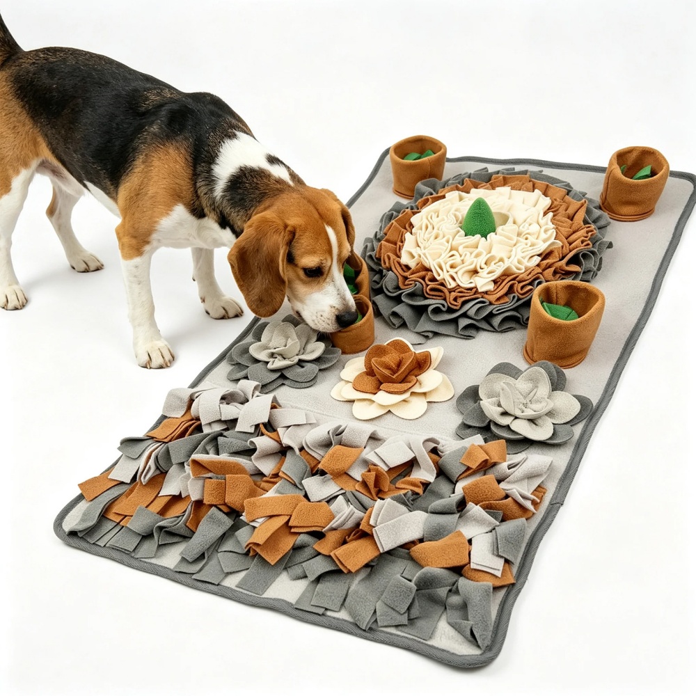 Multi-Layer Food Hiding Design - Snuffle Mat For Dogs ulasan dan harga