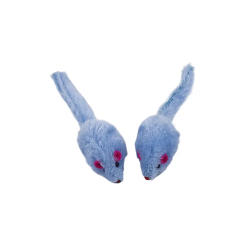 8Pcs furry Plush Cat Toy Soft  - Catnip Interactive Plush Mouse ulasan dan harga