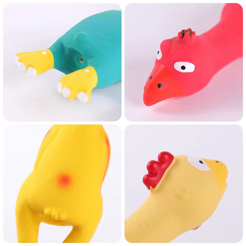 Cute Dog Squeak Toy Latex Chic - Interactive Squeaky Plush Dog Toy ulasan dan harga