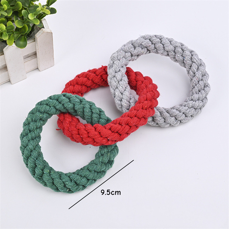 1pc Large Tough Chew Toys for  - Dog Rope Toy Aggressive Chewers ulasan dan harga