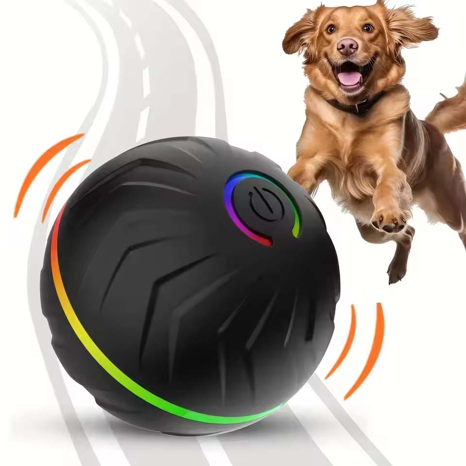 Interactive Smart Dogs Toys Ba - Automatic Moving Dog Ball ulasan dan harga