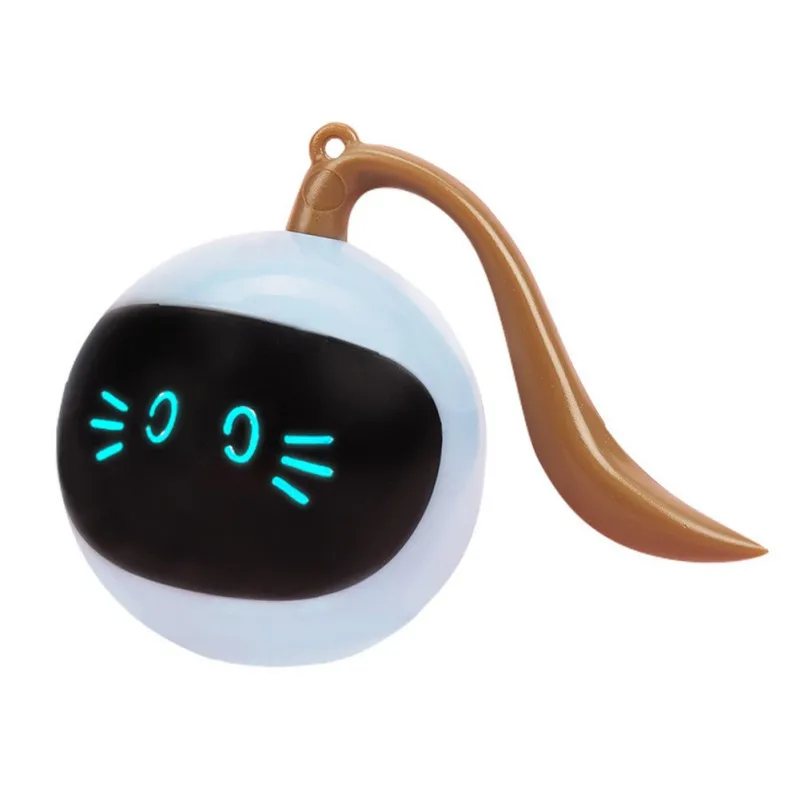 Interactive Cat Ball Toy USB R - Automatic Moving Dog Ball ulasan dan harga