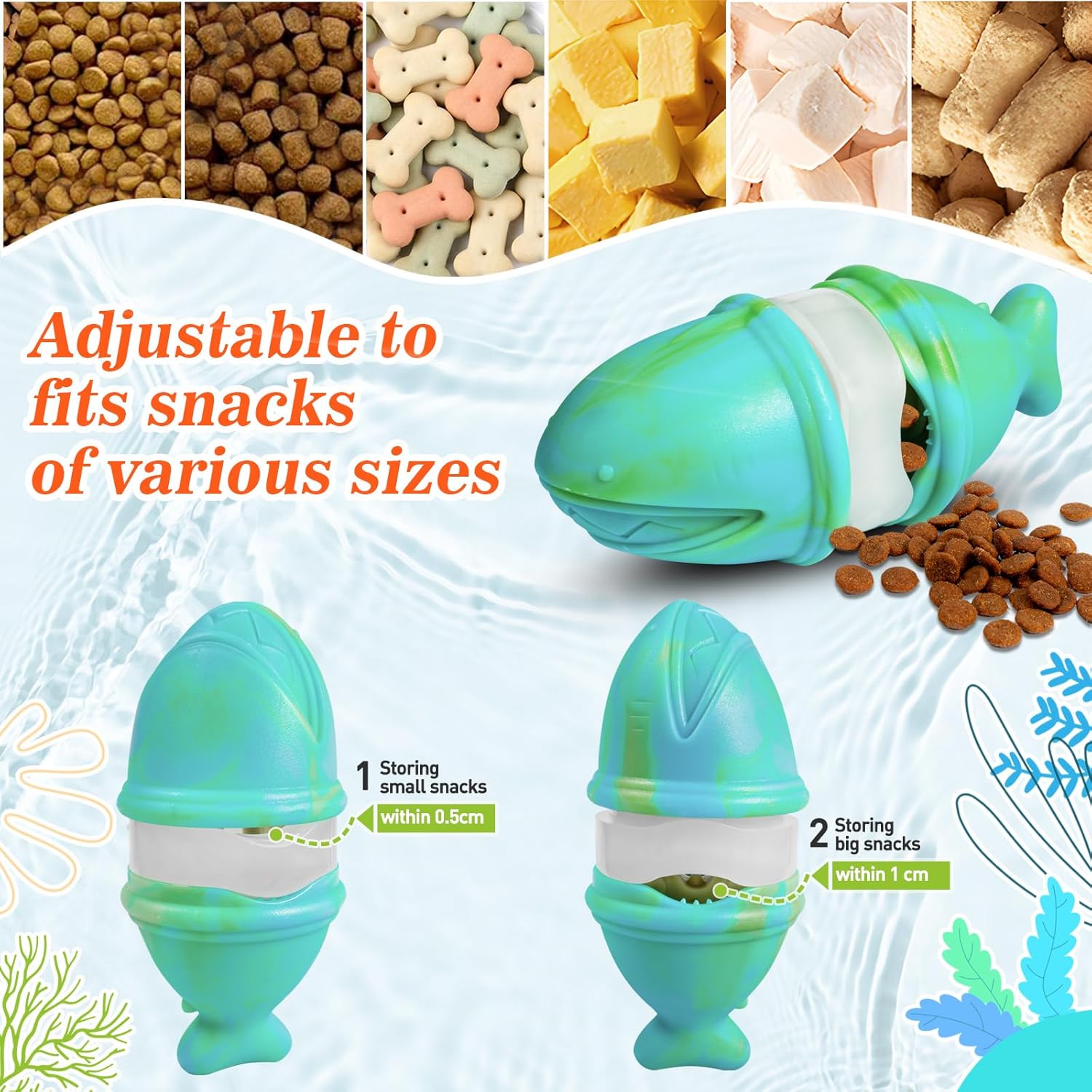 2-in-1 Treat Dispensing Chew T - Rubber Treat Dispensing Dog Toy ulasan dan harga
