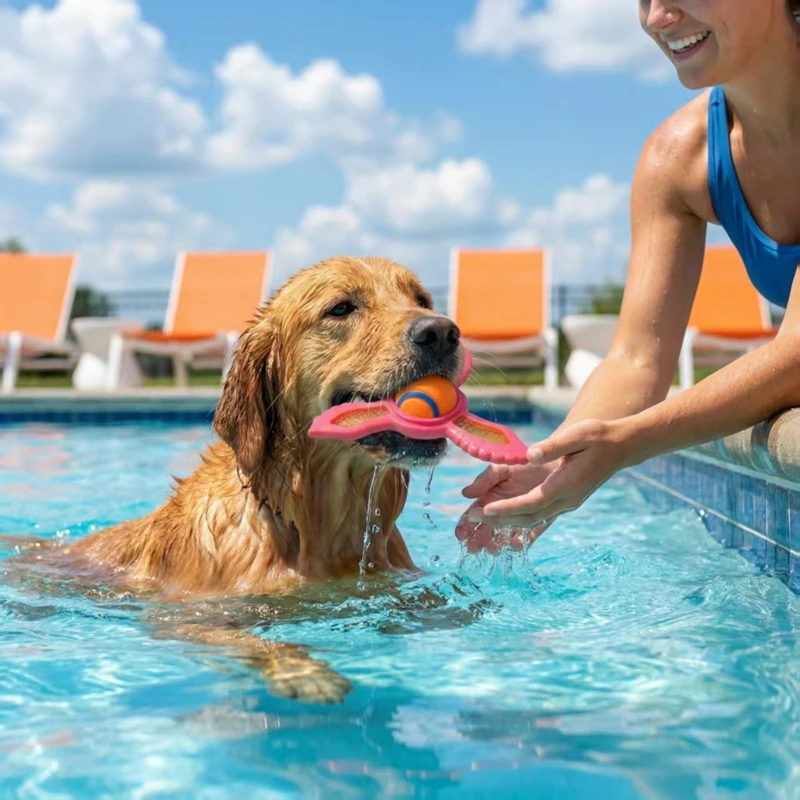 Dog Interactive Floating Fly D - Flying Disc Dog Training Toy ulasan dan harga