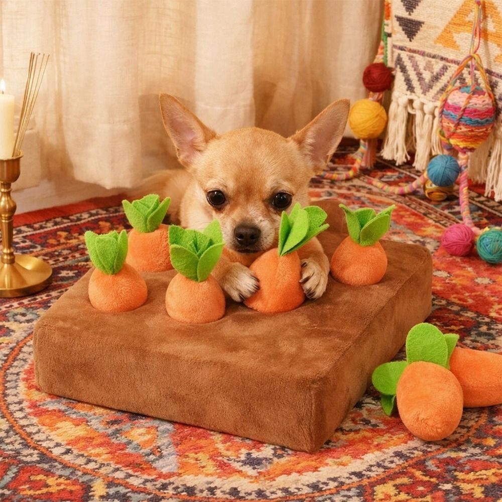 Stress Relief Carrot Snuffle M - Snuffle Mat For Dogs ulasan dan harga