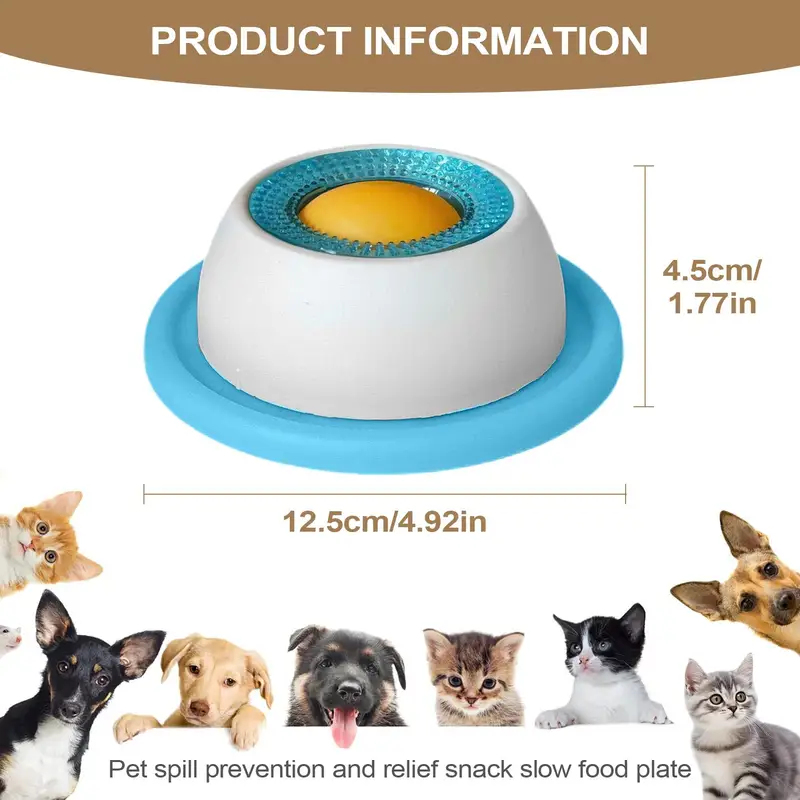 2-in-1 Slow Feeder Lick Mat Pe - Dog Puzzle Feeder Toy ulasan dan harga