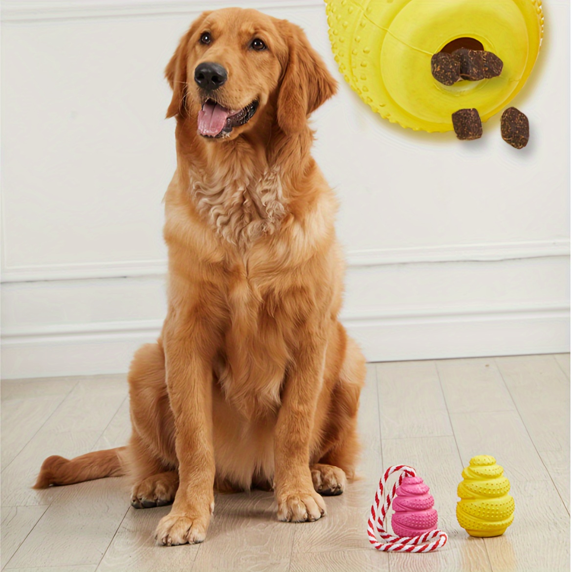 Durable Rubber Dog Chew Toy wi - Rubber Treat Dispensing Dog Toy ulasan dan harga