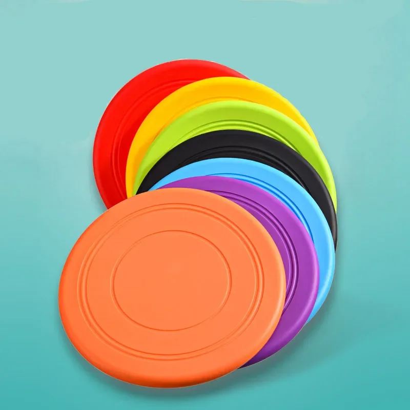 Silicone Flying Saucer Funny D - Flying Disc Dog Training Toy ulasan dan harga