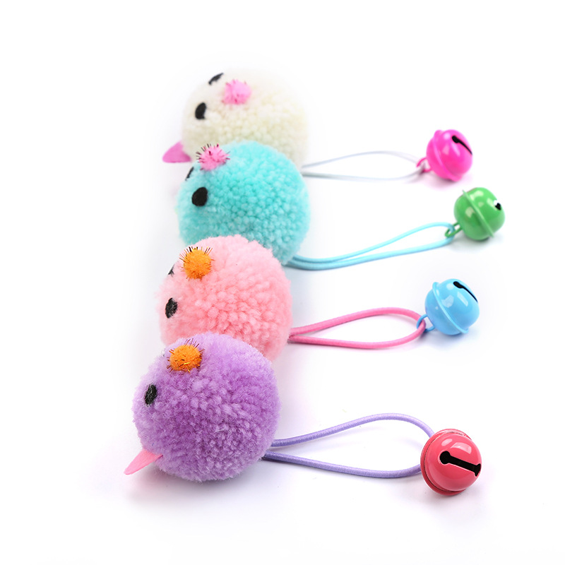 New Mouse Shaped Cat Toy with  - Catnip Interactive Plush Mouse ulasan dan harga