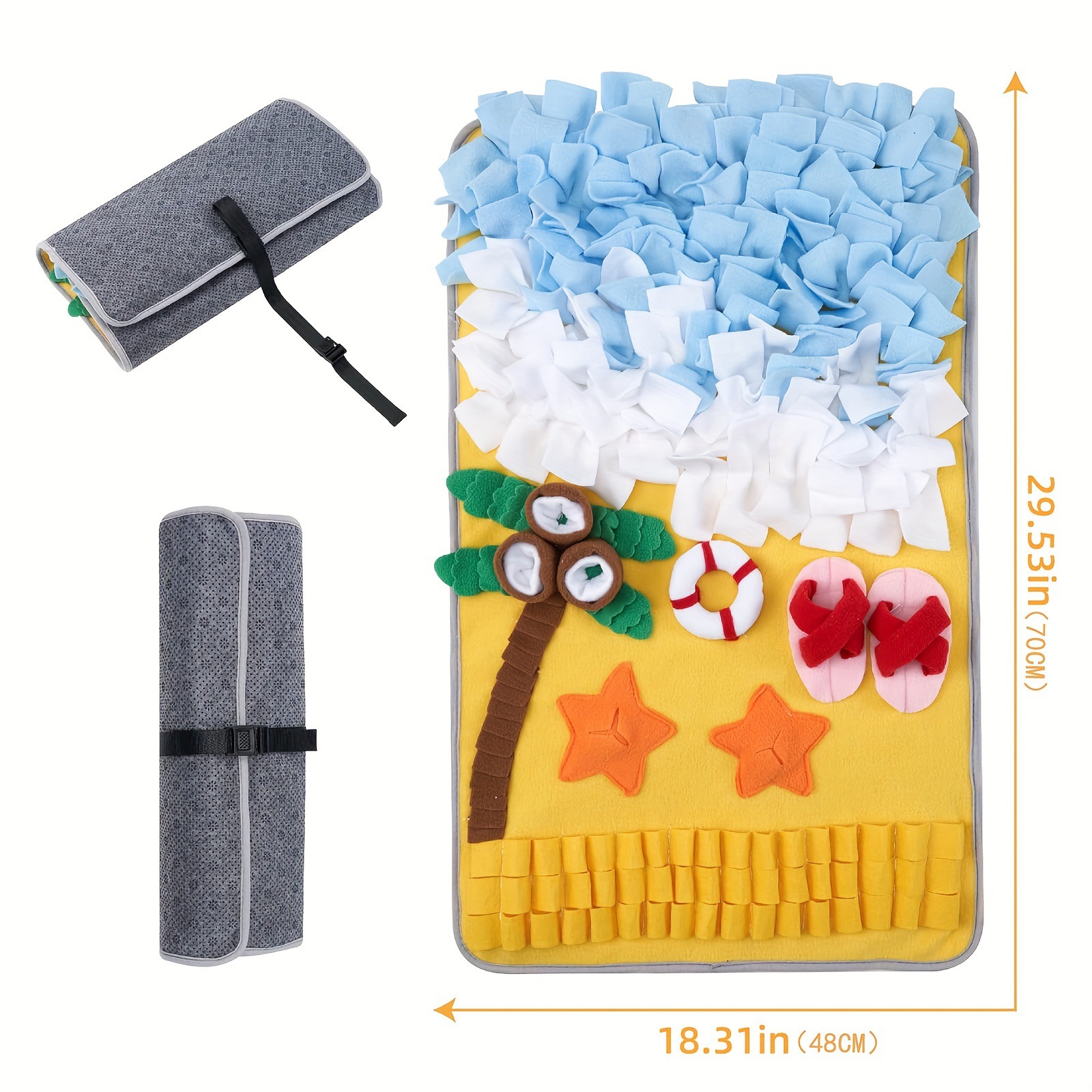 New Pet Sniffing Mat Dog Train - Snuffle Mat For Dogs ulasan dan harga