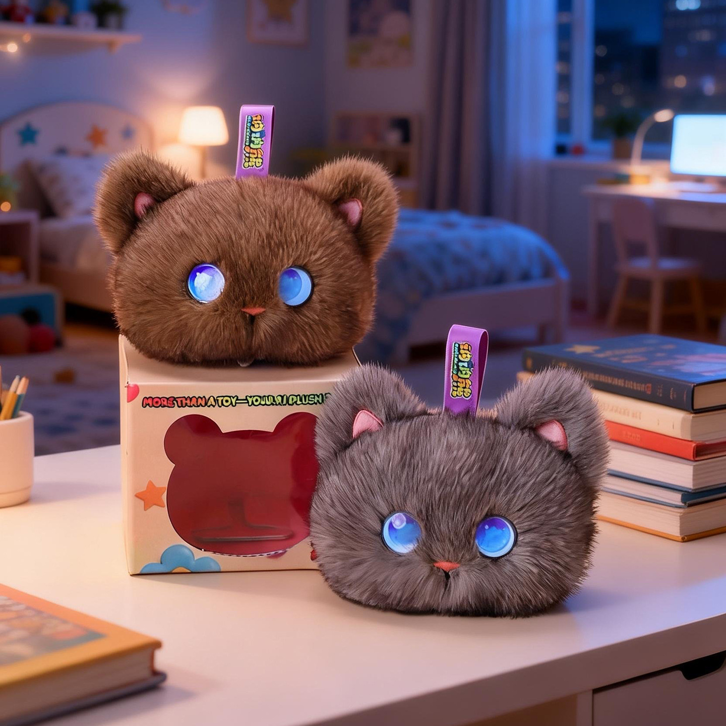 Tobot AI Plush Cat Toy Interac - Cat Toys ulasan dan harga