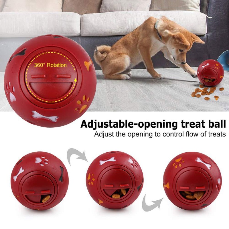Slow Feeder Interactive Toy Fo - Rubber Treat Dispensing Dog Toy ulasan dan harga