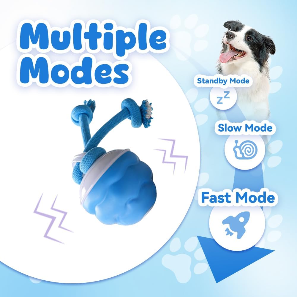 Smart Dog Toy, Automatic Movin - Automatic Moving Dog Ball ulasan dan harga