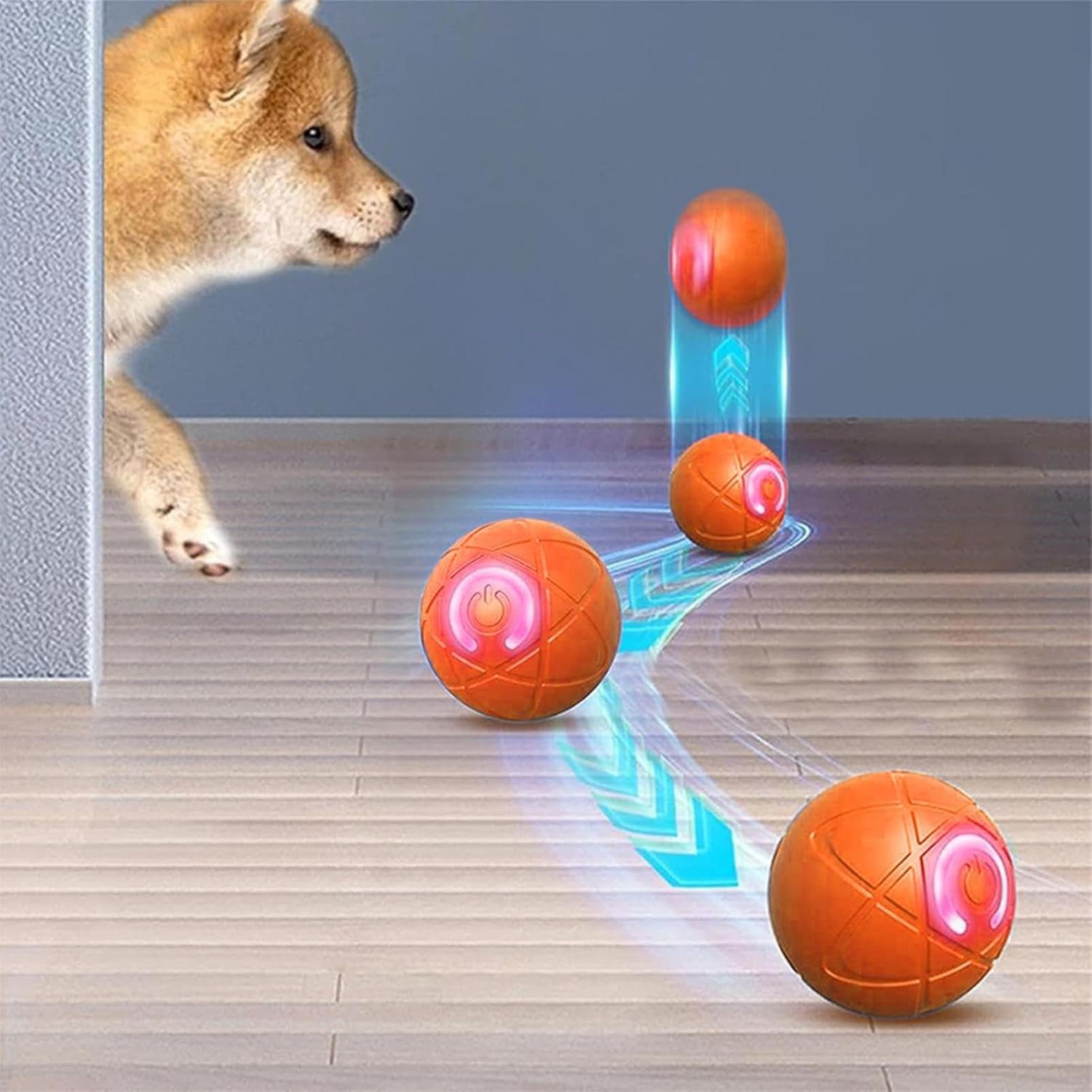 1pc Pet Toy Ball Automatic Mov - Automatic Moving Dog Ball ulasan dan harga