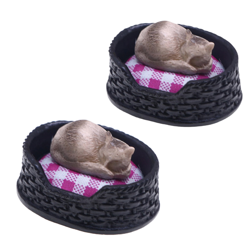 1/12 Dollhouse Simulation Mini - Pet Beds ulasan dan harga