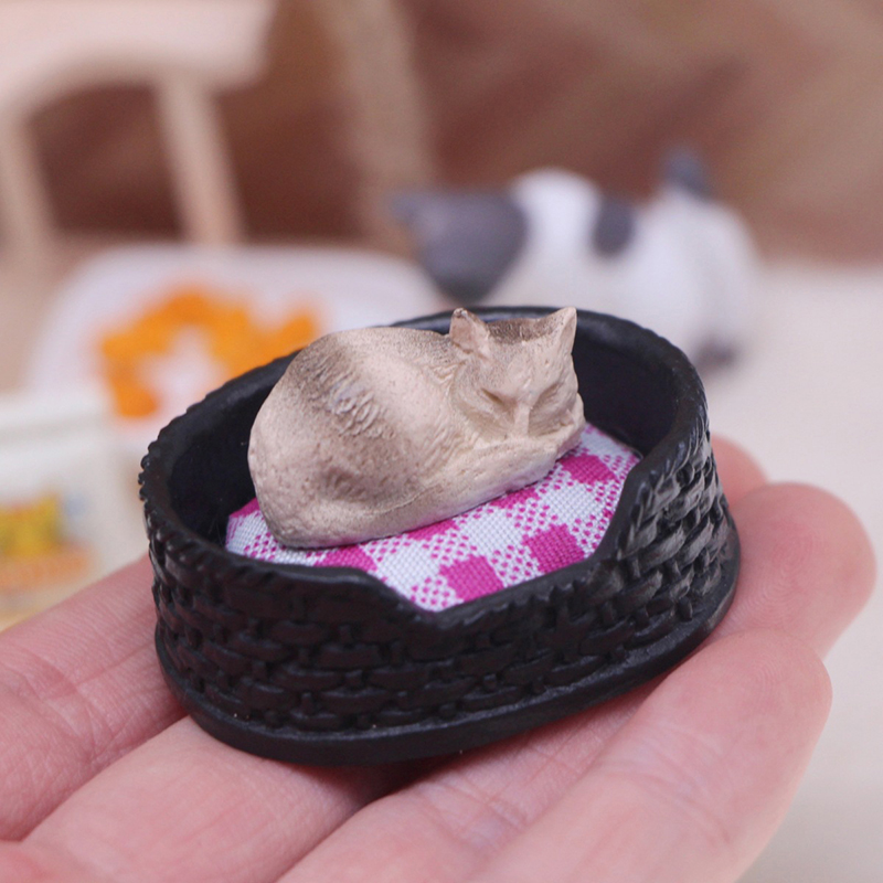 1/12 Dollhouse Simulation Mini - Pet Beds ulasan dan harga