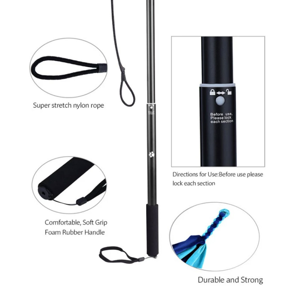 Retractable Dog Stick Interact - Interactive Squeaky Plush Dog Toy ulasan dan harga