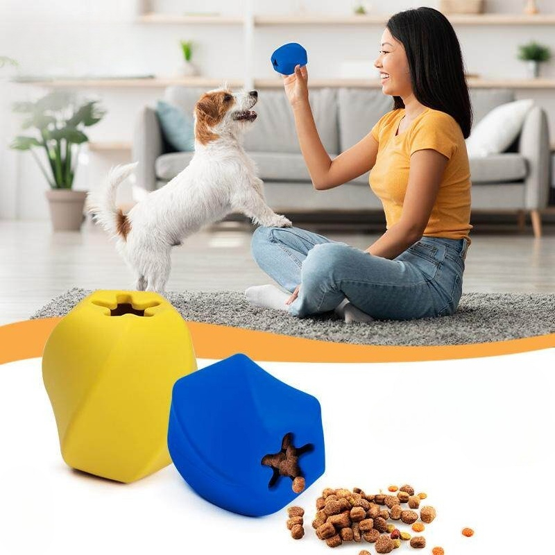Durable Rubber Dog Treat Dispe - Rubber Treat Dispensing Dog Toy ulasan dan harga