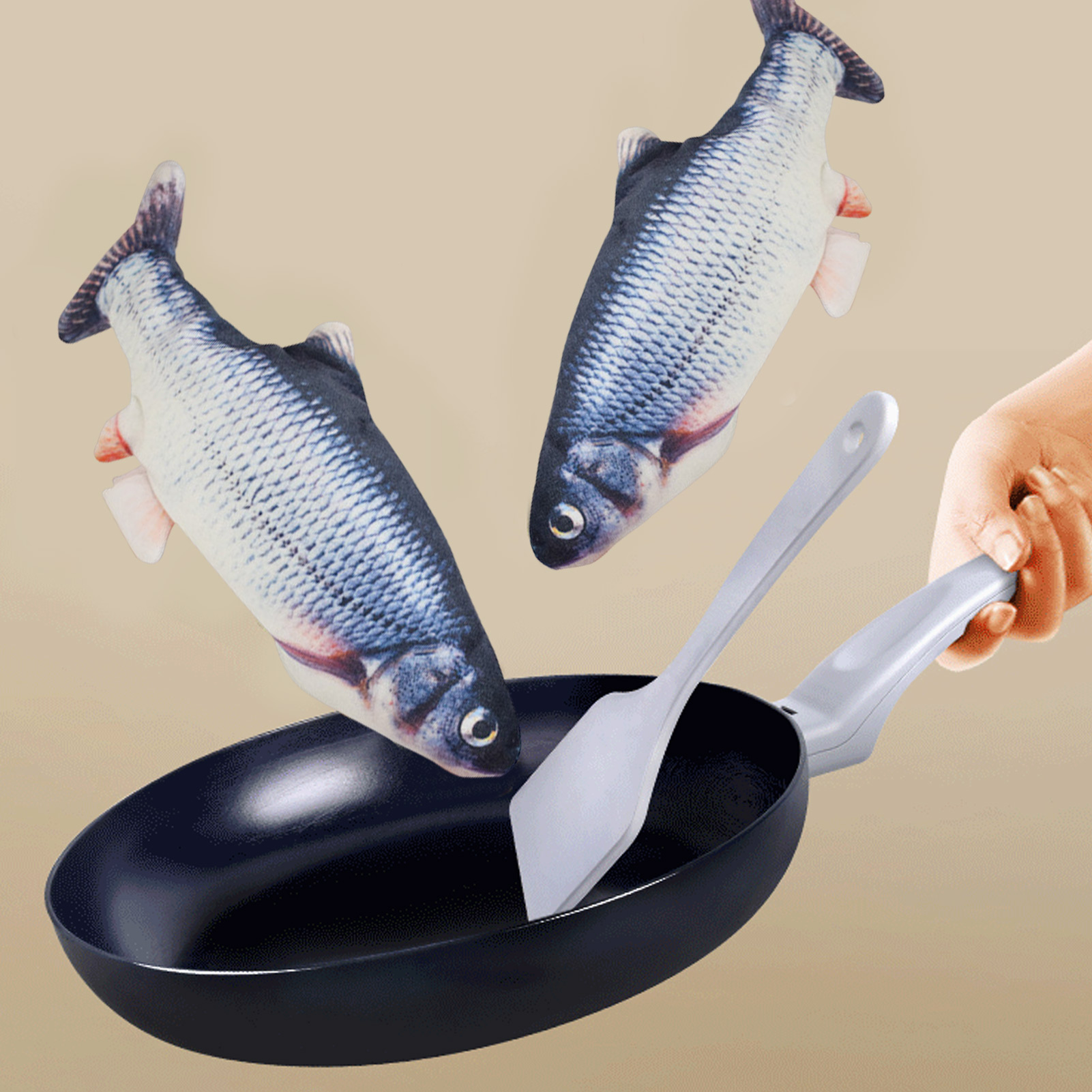 Cat Toys Fish USB Charger Fish - Electric Floppy Fish Dog Toy ulasan dan harga