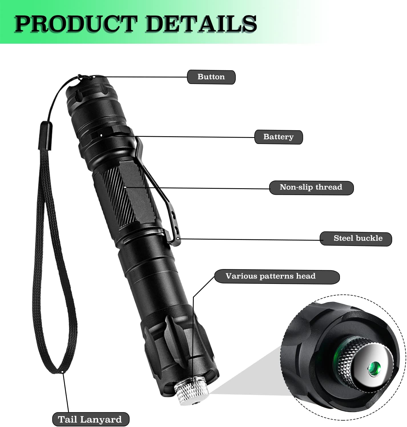 (Do not provide batteries)Gree - Laser Pointer Cat Toy Automatic ulasan dan harga