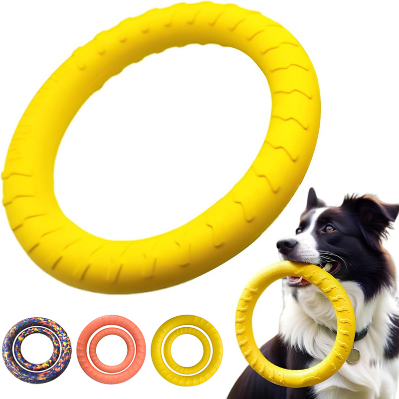 Dog Toys Pet Flying Discs EVA  - Flying Disc Dog Training Toy ulasan dan harga