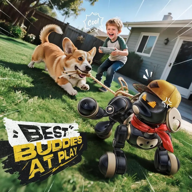 Smart Remote Control Robot Dog - Dog Toys ulasan dan harga