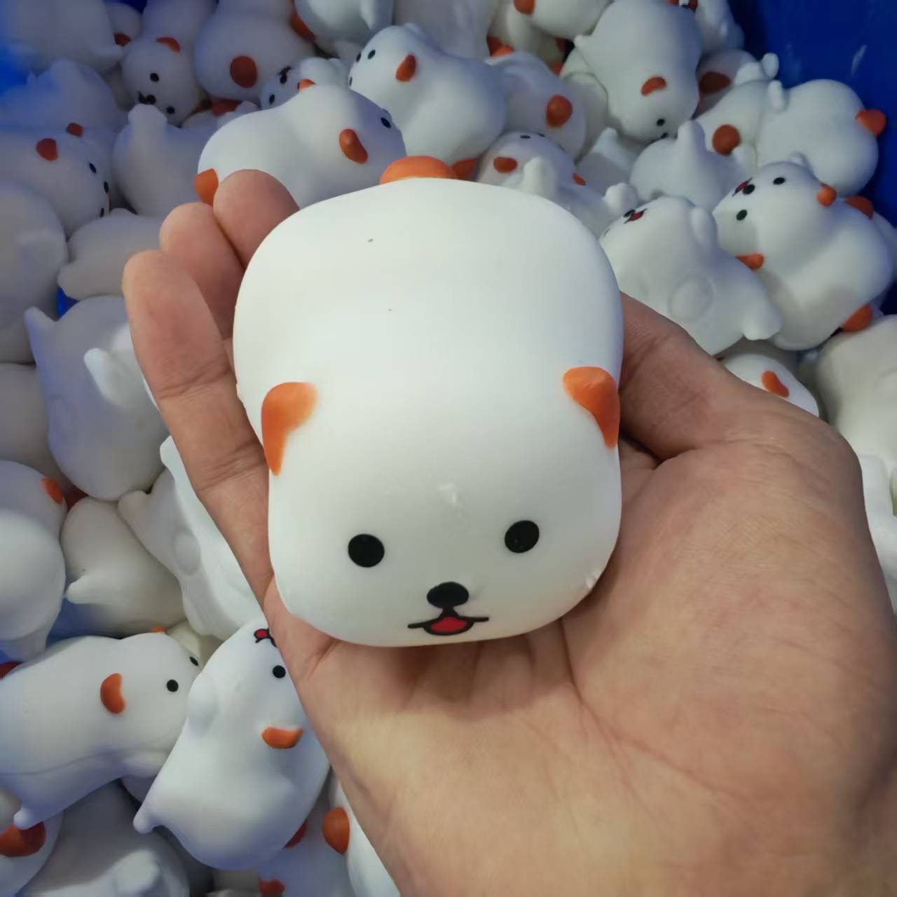 Simulation Crunchy Instant Noo - Interactive Squeaky Plush Dog Toy ulasan dan harga