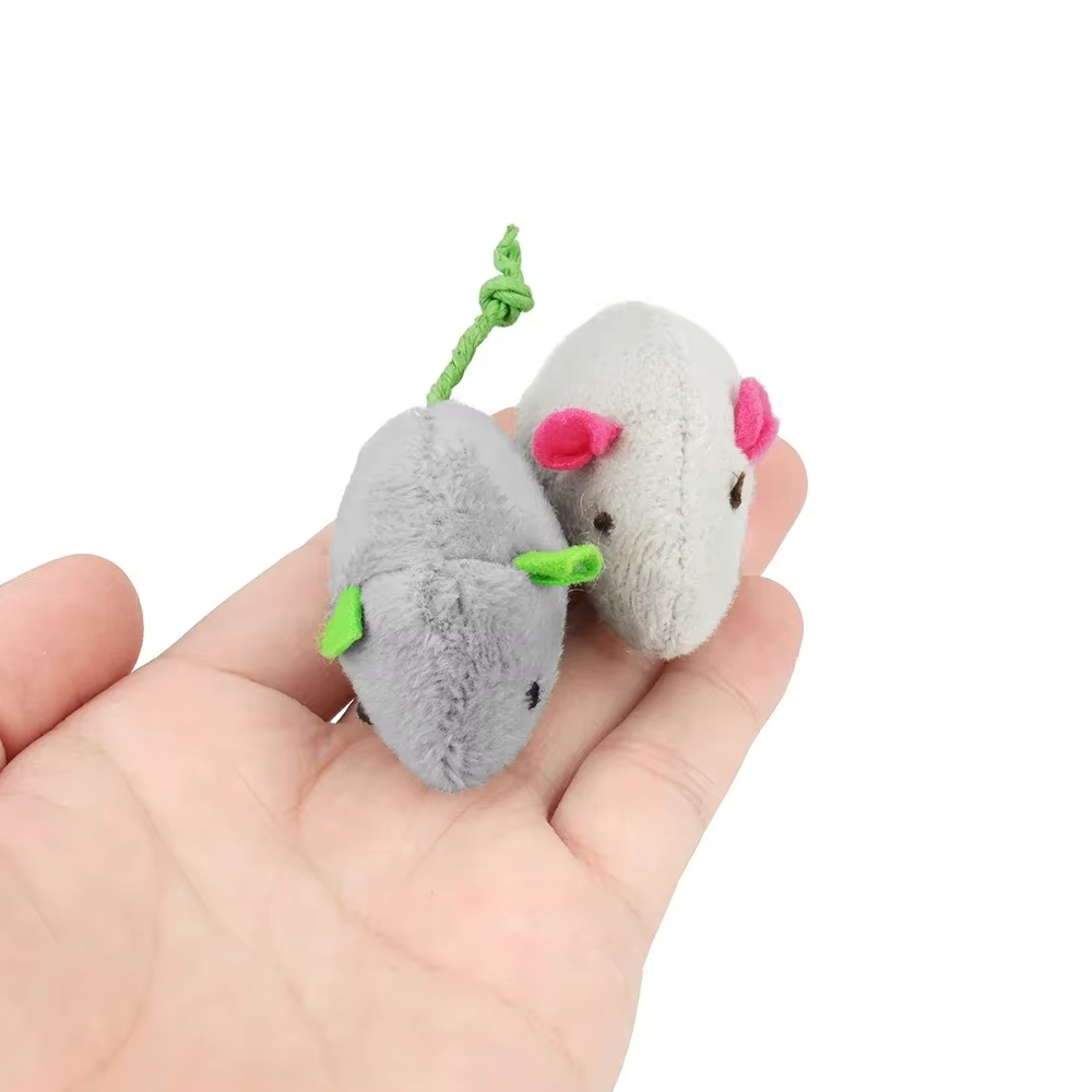 5pcs Rattle Cat Mouse Toys Als - Catnip Interactive Plush Mouse ulasan dan harga