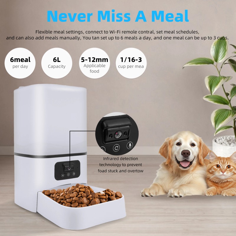 【2026】6L Intelligent Automatic - Pet Feeders ulasan dan harga