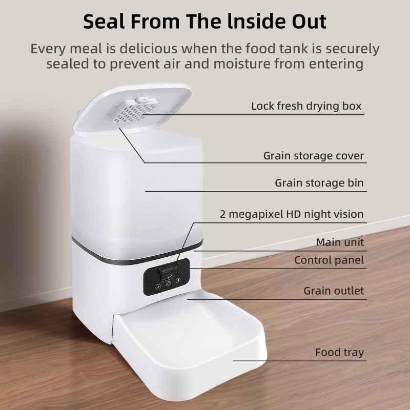 【2026】6L Intelligent Automatic - Pet Feeders ulasan dan harga