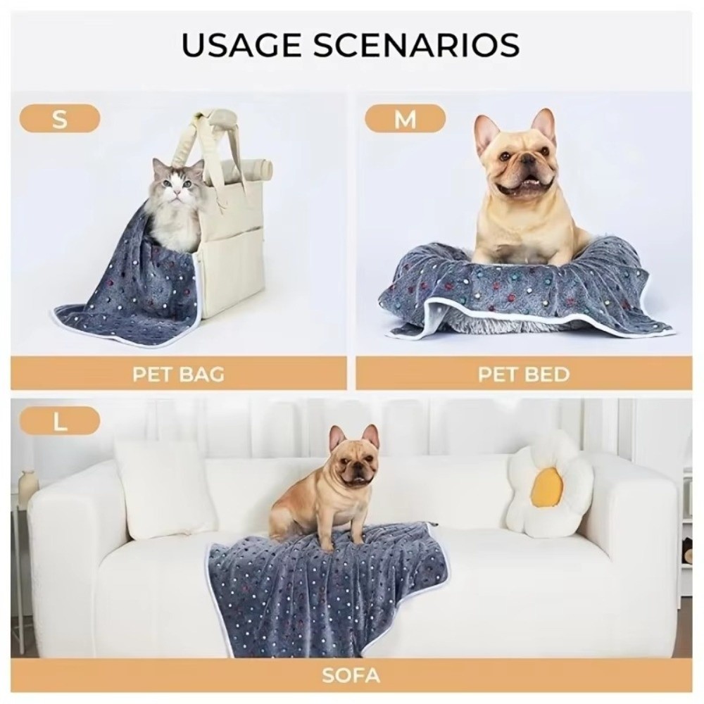 Ultra-Soft Pet Bed Blanket Cut - Pet Beds ulasan dan harga