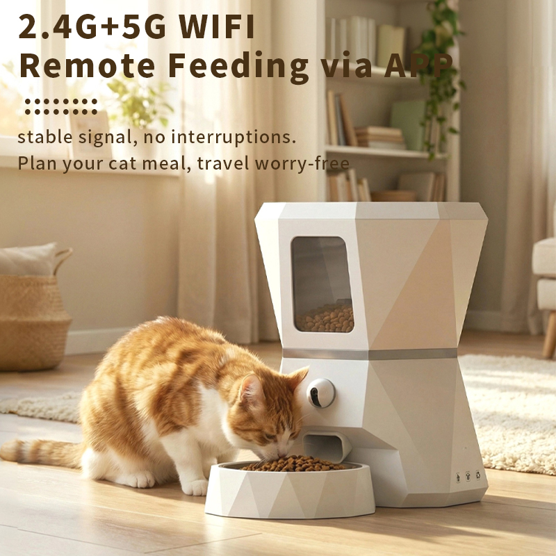 Top-Quality 4L Tuya APP Contro - Pet Feeders ulasan dan harga