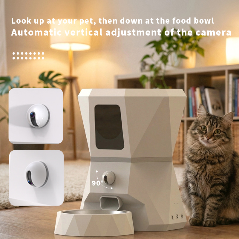 Top-Quality 4L Tuya APP Contro - Pet Feeders ulasan dan harga