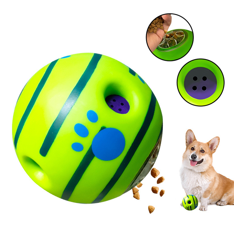Interactive Dog Treat Ball Toy - Rubber Treat Dispensing Dog Toy ulasan dan harga