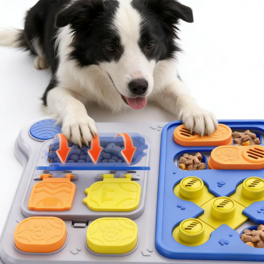Dog Puzzle Toy & Pet Feeder -  - Snuffle Mat For Dogs ulasan dan harga
