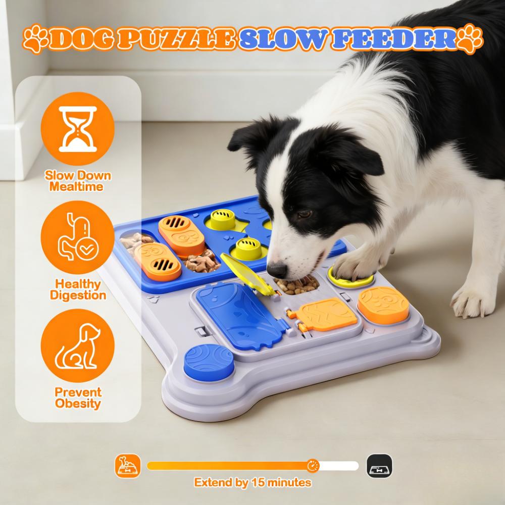 Dog Puzzle Toy & Pet Feeder -  - Snuffle Mat For Dogs ulasan dan harga