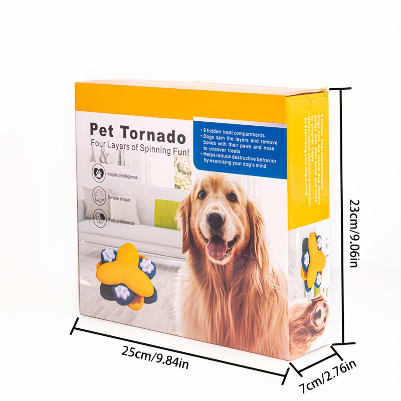 1PC Leak-Resistant Pet Puzzle  - Dog Puzzle Feeder Toy ulasan dan harga